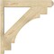 Ekena Millwork Merced Craftsman Rough Sawn Outlooker, Douglas Fir, 6"W x 32"D x 32"H OUT06X32X32MRC04RDF - alternate 2